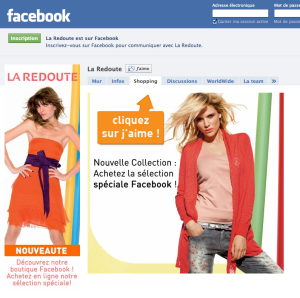 Facebook La Redoute